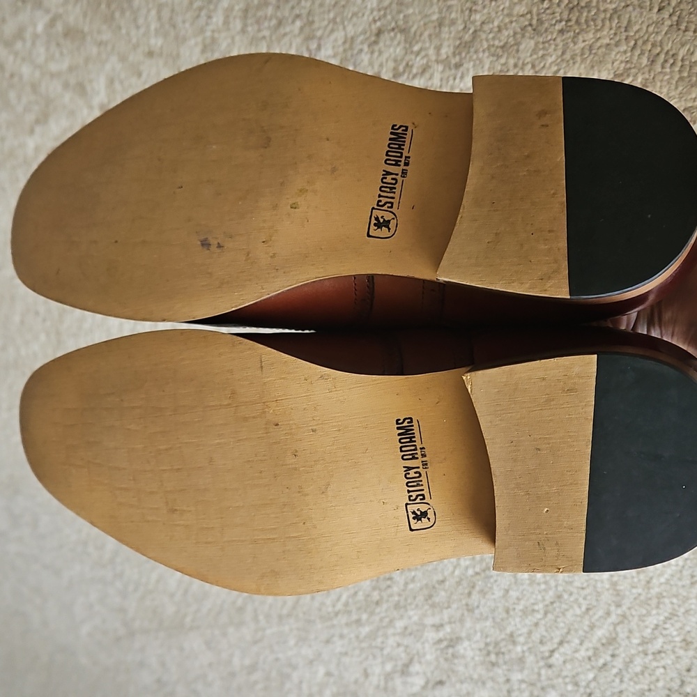 Stacy Adams || Dunbar Wing Top Oxford Shoe Size 9.5 - Picture 6 of 7